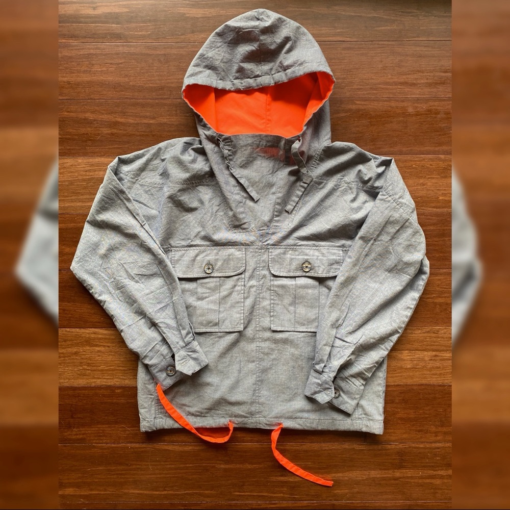 Warriors of Radness Anorak Chambray Pullover